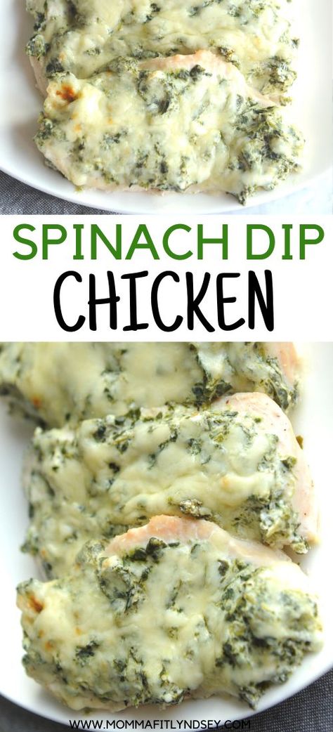 Easy Keto Spinach Dip Chicken Recipe made with cream cheese and spinach.  Healthy keto dinner recipe with chicken that is delicious with chicken tenders or chicken breast. Spinach Dip Chicken, Dinner Recipe With Chicken, Keto Spinach Dip, Cream Cheese And Spinach, Healthy Keto Dinner, Cheap Keto Meals, Keto Dinner Recipe, Keto Spinach, Spinach Healthy