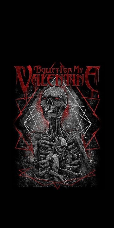 Bullet For My Valentine Poster, Red Skeleton Wallpaper, Bullet For My Valentine Wallpapers, Heavy Metal Wallpaper, Red Skeleton, Skeleton Wallpaper, Arte Heavy Metal, Skeleton Artwork, Classic Rock Albums