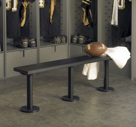 Tufftec Locker Room Benches | Plastic Benches | Scranton Products Locker Room Bench, Small Entrance, Farmhouse Living Room Furniture, Room Bench, Multifunctional Furniture, Locker Room, Farmhouse Living, Cool Rooms, Fashion Room