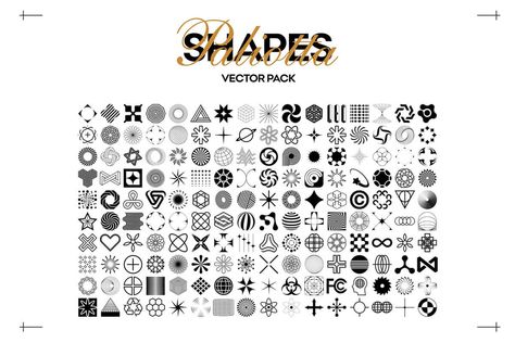 We are glad to to show you 160 Free Shapes Vector Pack, a very clean and well crafted shapes pack that will be your perfect go-to asset pack. The post 160 Free Shapes Vector Pack appeared first on Creativetacos ®. Vector Assets, Free Assets, Photoshop Shapes, Shapes Vector, Graphic Shapes Design, Cool Shapes, Free Shapes, Geometric Forms, Free Icon Packs