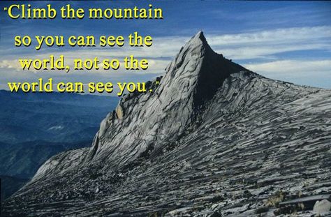 Here are the best travel quotes paired with beautiful photographs. Be inspired in life and travel travel. Print and save these photos for daily motivation Gunung Kinabalu Sabah, Malaysia Poster, Mt Kinabalu, Borneo Travel, Malaysia Trip, Malaysia Tourism, Borneo Malaysia, Mount Everest Base Camp, Mount Kinabalu