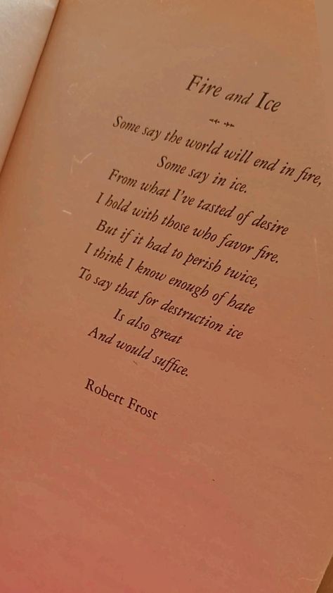 Robert Frost, Fire And Ice, Over The Moon, Hold On, Felt, Books