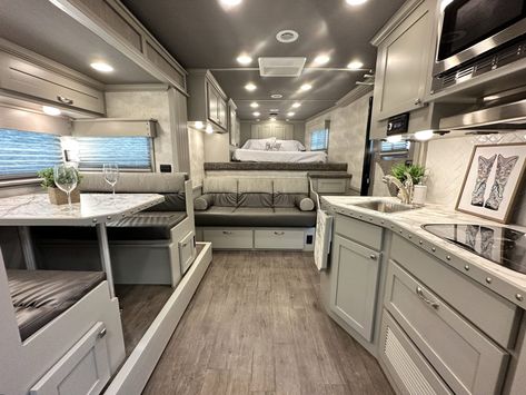 NEW 2023 Hart 3H Living Quarters with Farm Hose Chic Interior.  Absolutely Stunning! Horse Trailer Living Quarters Remodel, Horse Trailer With Living Quarters, Horse Trailer Living Quarters, Aging Humor, Trailer Interior, Trailer Living, Olivia Rose, Barn Plans, Two Horses