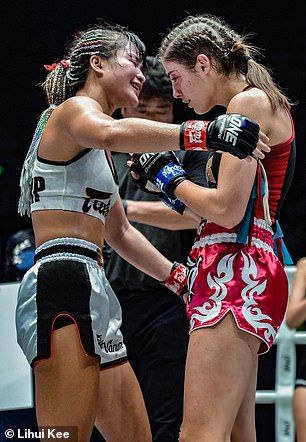 Stunning Australian Muay Thai champion, 19, chases her dream of being the 'world's toughest woman' | Daily Mail Online Womens Muay Thai, Women Mma Fighters, Muy Thai Women, Mma Women Fighters, Muay Thai Women Aesthetic, Muay Thai Female, Muay Thai Aesthetic, Muay Thai Girl, Women Mma