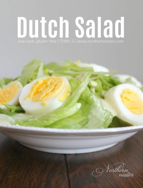 This incredibly simple Dutch Salad is a frugal side for savory THM S dishes where you don't want a lot of competing flavor. Or, load it up with non-starchy vegetables and turn it into your main meal! Trim Healthy Mama Salads, Dutch Salad, Thm Salad, Meal Plan Low Carb, Low Carb Diet Meal Plan, Healthy Eating Lifestyle, Thm S Meals, Trim Healthy Recipes, Carb Diet Plan