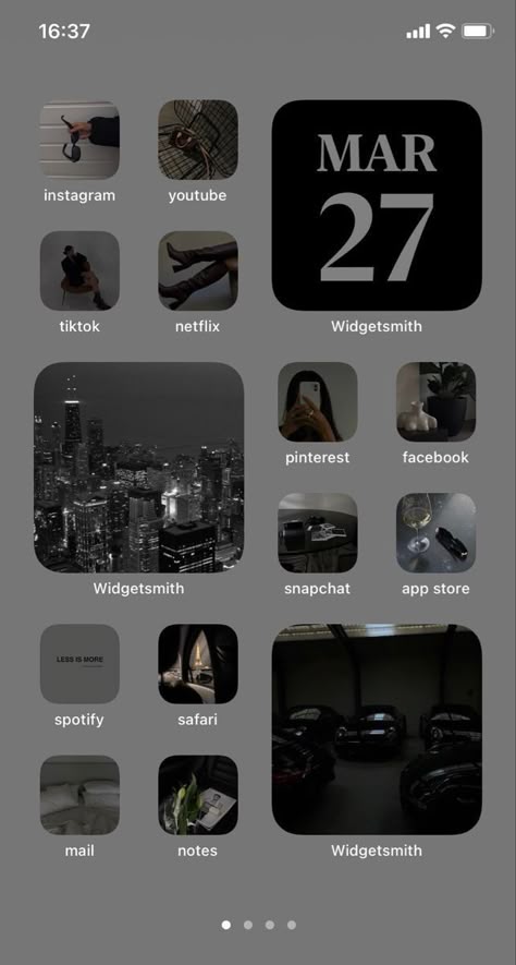 Macbook Air Screensaver Aesthetic, Homescreen Layout Ideas Aesthetic, Home Screen Ideas Iphone, Icona Ios, Phone Apps Iphone, Organize Phone Apps, Lockscreen Ios, Ios App Iphone, Iphone Wallpaper Ios