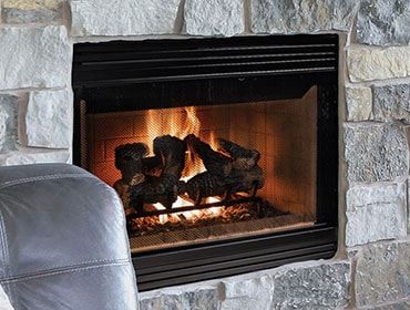 Wood Burning Fireplaces | Fits any Style | Heatilator Wood Fireplaces, Stone Creek, Brick Detail, Brick Paneling, Cabinet Door Styles, Stove Fireplace, Wood Fireplace, Indoor Fireplace, Home Technology