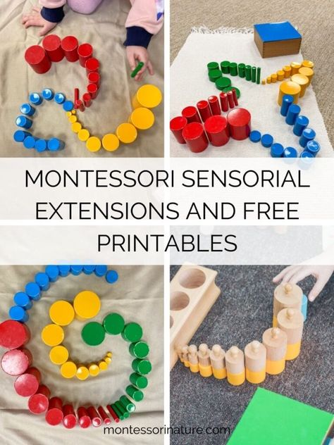 Montessori Sensorial Extensions, Montessori Language Shelf, Montessori Extensions, Montessori Sensorial Activities, Montessori Themes, Montessori Printables Free, Montessori Phonics, Sensory Activities Preschool, Feelings Activities Preschool