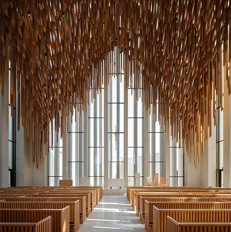 david adjaye shares first look at the abrahamic family house in abu dhabi Columns Interior, David Adjaye, Timber Battens, Religious Architecture, Church Architecture, Place Of Worship, Family House, Sacred Space, Abu Dhabi