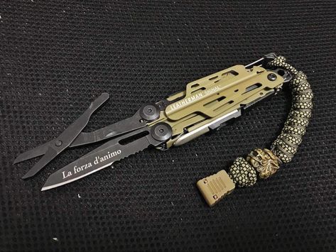 Leatherman Signal, Everyday Carry, Paracord, Pocket Knife, Leather Wallet, Tools, Wallet, Leather