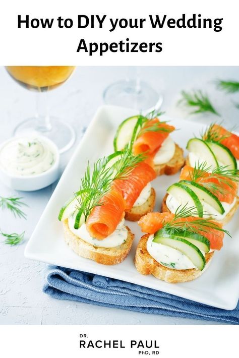 I am sharing some DIY wedding appetizer ideas that are sure to keep your guests happy until the actual wedding reception, and will make a great addition to your wedding menu. Wedding Appetizer Ideas, The Wedding Nutritionist, Wedding Nutritionist, Mini Meatballs, Diy Your Wedding, Cucumber Bites, Wedding Appetizers, Deli Meats, Appetizer Ideas