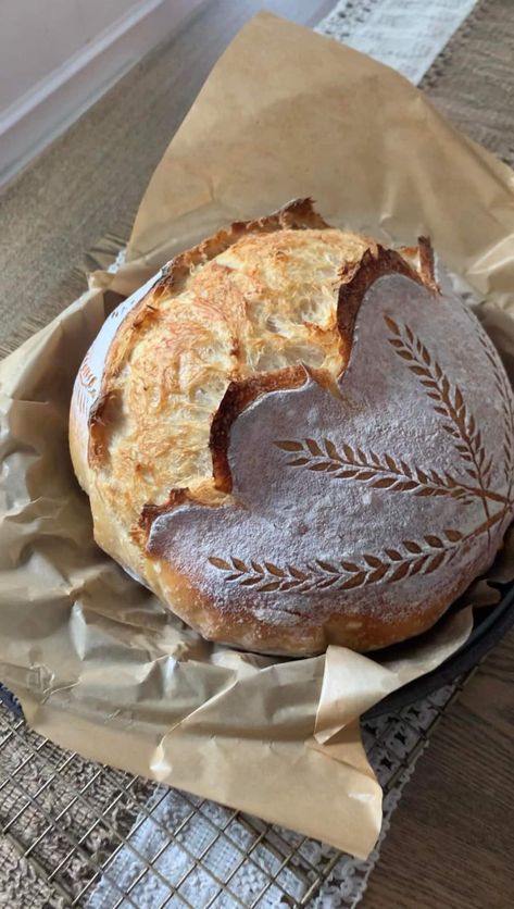 Bread Scoring Patterns, Chestnut Springs, Bread Scoring, Elsie Silver, Homemade Sourdough Bread, Sourdough Starter Recipe, Bread Art, Sourdough Baking, Baked Bread