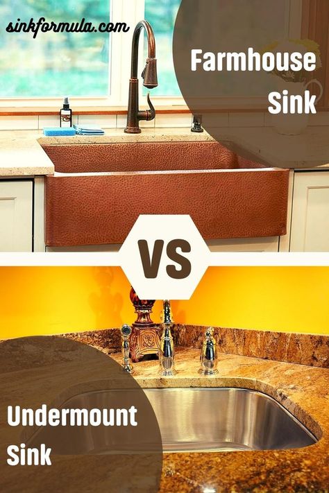 farmhouse sink vs undermount sink, farmhouse sink comparison, undermount sink vs farmhouse, farm sink vs undermount, Farmhouse Sink, undermount sink Apron Sink Vs Undermount, Farmhouse Sink Vs Undermount, Undermount Farmhouse Sink, Sink For Kitchen, Sink Options, Kitchen Basin Sink, Single Sink Kitchen, Copper Kitchen Sink, People Make Mistakes