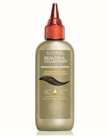 Clairol Beautiful Collection Advanced Gray Solution Semi-permanent Hair Color 3 oz Clairol Beautiful Collection, Types Of Hair Color, Latest Hair Color, Types Of Hair, Semi Permanent Hair Color, Permanent Hair Color, Hair Journey, Midnight Black, Semi Permanent