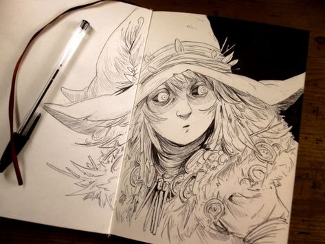 Crow Witch, Arte Indie, Sketchbook Inspo, Arte Sketchbook, Sketchbook Inspiration, Sketchbook Ideas, 영감을 주는 캐릭터, Samhain, Art Reference Photos