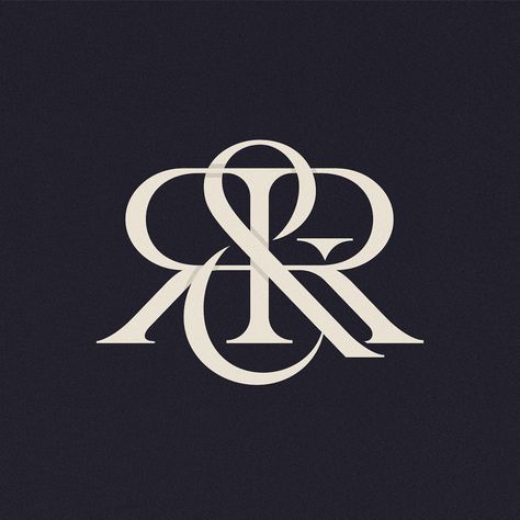 Letter D Logo Design Ideas, R&r Logo, Luxury Monogram Logo, Monogram Logo Design Typography, Rk Monogram, 3 Letter Logo Design, Luxury Brand Logo Design, Rd Logo, R Font