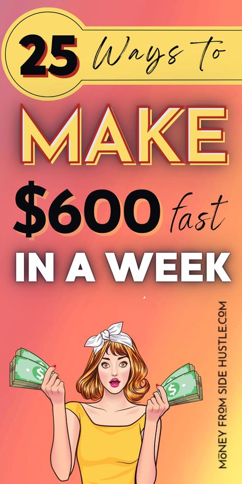 How Make Money Fast and Now ($600 In A Week) How To Make Extra Money Fast, Tips On Making Money, How To Make A Blog And Make Money, How To Earn Extra Income, Legit Passive Income, Make 1000 Fast, How To Earn Passive Income, How To Earn More Money, How To Make An Extra 1000 A Month