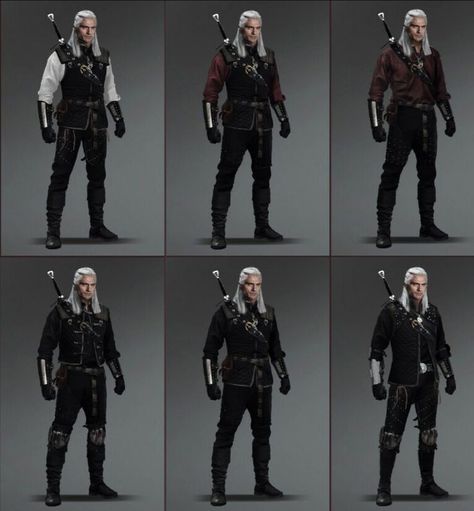 Master Geralt Witcher 3 Armor, Witcher Armor, Fan Costume, Witcher Oc, Skyrim Armor, Fashion Character, The Witcher Books, Witcher Art, Fair Outfits