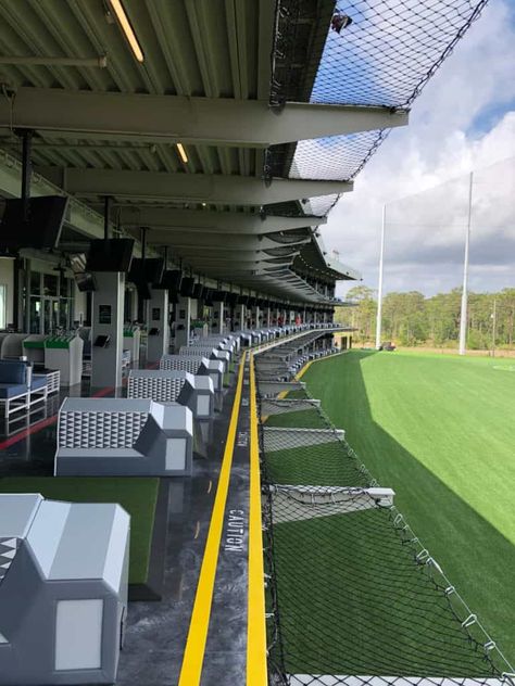 Golf Business, Golf Driving Range, Golf Clubhouse, Orlando Airport, Hotel Design Architecture, Golf Images, Steel Architecture, Golf Range, Orlando International Airport