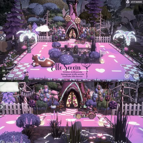 Disney Dreamlight Valley Vanellope House, Disney Dreamlight Valley Glade Of Trust Ideas, Disney Dreamlight Valley Vanellope, Dreamlight Valley Forgotten Lands Design, Vanellope House Dreamlight Valley, Disney Dreamlight Valley Ideas Forest, Ddv Vanellope House, Dreamlight Valley Vanellope House, Forgotten Lands Ideas