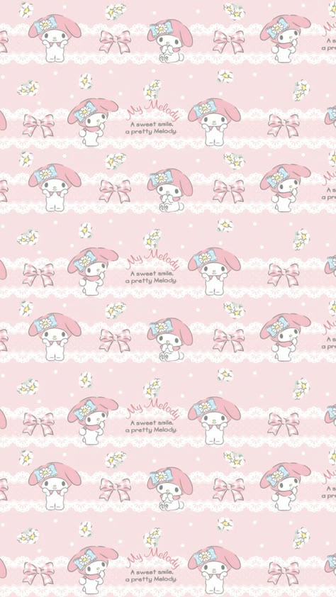 Melody Wallpaper Iphone, My Melody Wallpaper Iphone, Backgrounds Tumblr Pastel, Wallpaper Unicorn, Unicorn Wallpaper Cute, Hello Kitty Imagenes, Melody Wallpaper, Japanese Poster Design, My Melody Wallpaper