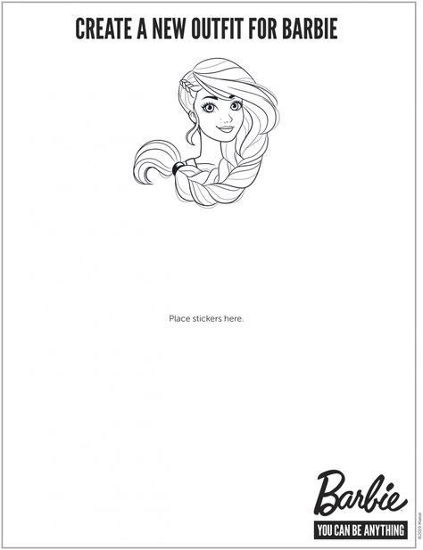 Free Barbie Printables, Barbie Party Games, New Coloring Pages, Barbie Games, Fun Activity For Kids, Barbie Fairy, Free Barbie, Barbie Printables, Barbie Drawing