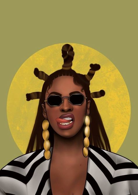 Beyonce Drawing, Beyonce Wall Art, Beyoncé Hot, Girl Boss Print, Beyonce Art, Beyonce Lemonade, Black Power Art, Black Lives Matter Art, Black Is King