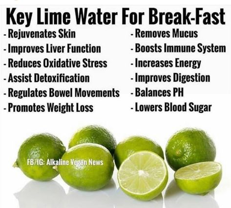 Lime Water, Best Smoothie, Alkaline Diet, Boost Immune System, Lower Blood Sugar, Natural Health Remedies, Limes, Health Facts, Key Lime