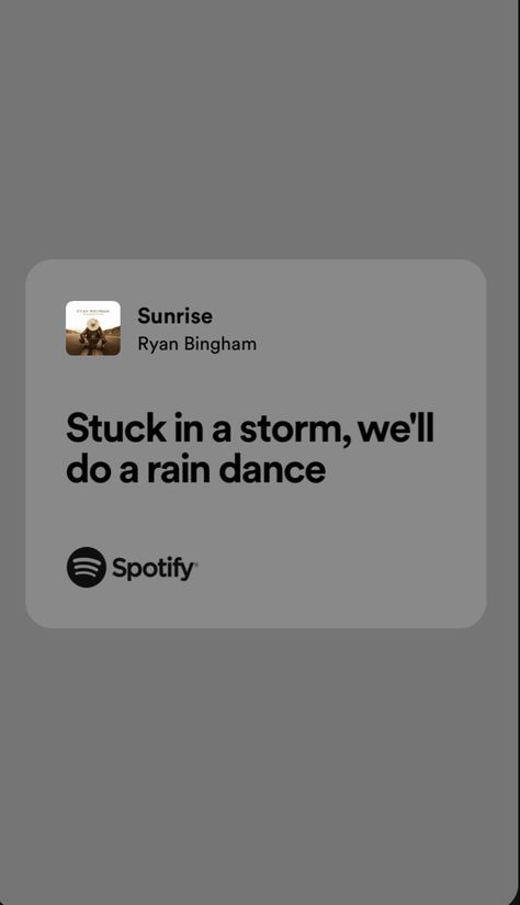 Song lyrics Ryan Bingham, Spotify Lyrics, Dancing In The Rain, Song Lyrics, Songs