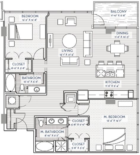 Large Apartment Floor Plan, Modern Apartment Layout Floor Plans, Luxury Apartment Office, Luxury Apartment Plans Layout, Attic Apartment Floor Plans, Unique Apartment Floor Plans, 4 Bedroom Apartment Floor Plan Luxury, Pent House Floor Plan Layout, Apartment Unit Design