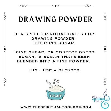 Spell Powder Recipes, Witchcraft Powders, Grimoire Ideas, Witchcraft Tips, Divination Witch, 5 Spice Powder, Spiritual Shop, Witchy Tips, Herbal Tinctures