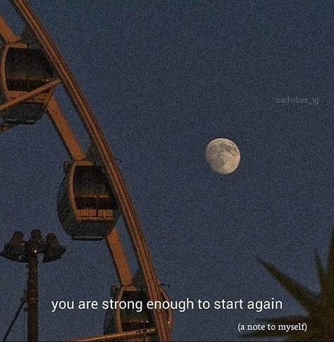 Mind Core on Instagram: “by @sadvibes_ig” Makenzie + Core + Aesthetic, Start Again, + Core + Aesthetic, You Are Strong, English Words, Mindfulness, Quotes, On Instagram, Instagram