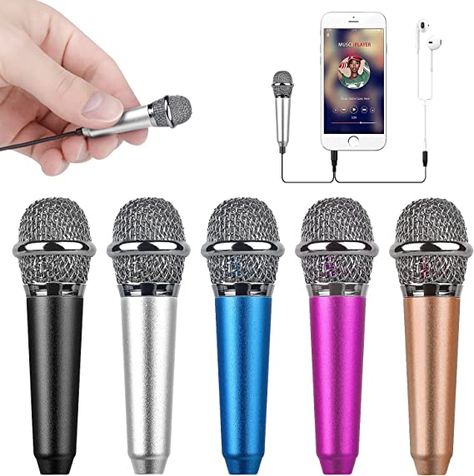 Phone Microphone, Mini Microphone, Apple Headphone, Voice Recording, Mic Stand, Product Must Haves, Condenser Microphone, Silver Prices, Microphones