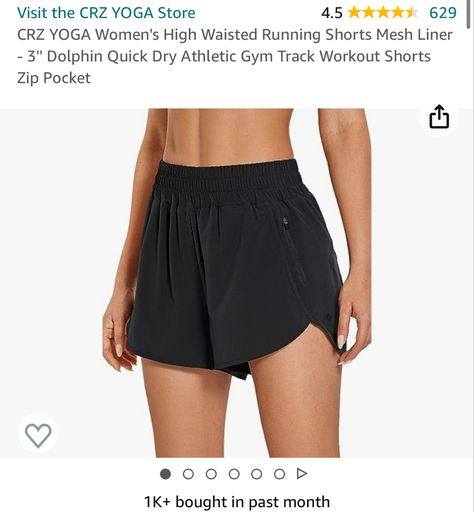 High waist running shorts. lulu dupe! Gym Track, Crz Yoga, Track Workout, Yoga Training, Track Shorts, Active Shorts, Yoga Women, Running Shorts, Workout Shorts