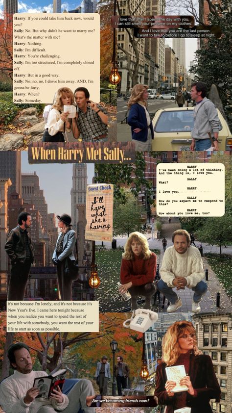 when harry met sally #whenharrymetsally #megryanfall When Harry Met Sally Halloween Costume, Meg Ryan When Harry Met Sally, When Harry Met Sally Tattoo, When Harry Met Sally Wallpaper, When Harry Met Sally Aesthetic, Sally Aesthetic, Sally Halloween Costume, Harry And Sally, Autumn Moodboard