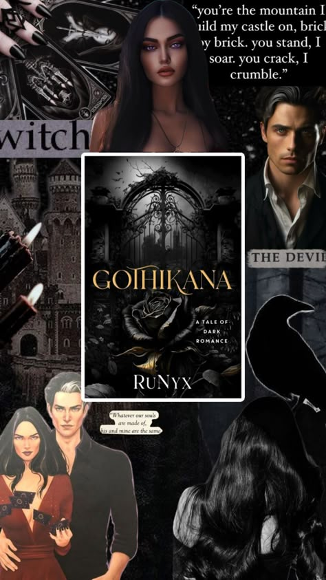 Gothikana ~ Runyx Book Characters Fanart, Keri Lake, Kindle Wallpaper, Romantasy Books, Samurai Drawing, Gothic Fiction, Book Vibes, Book Couples, Cozy Places