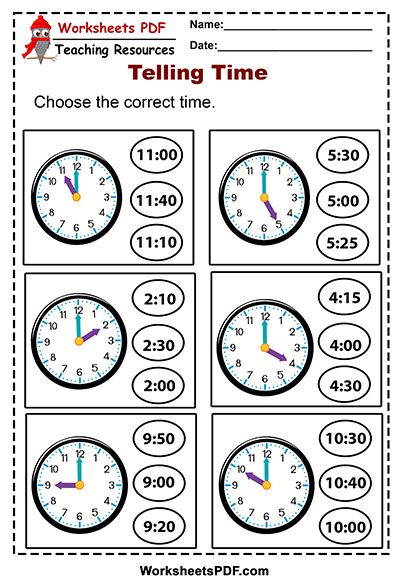 Telling Time – Free Printables Telling Time Worksheets Free Printable, Time Worksheets Grade 2, Kindergarten Telling Time, Elapsed Time Worksheets, Clock Worksheets, Telling Time Practice, Les Pogues, Learn To Tell Time, Time To The Hour