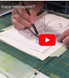 Watch a quick video and see what a trace monoprint is. Want to learn more join us in the next session of SEE – draw – Print. Read all the details on the workshop page. Trace Monoprinting, Monoprint Drawing, Tracing Images For Painting, Monoprinting Techniques Tutorials, Trace Monoprint, Trace Monotype, Monotype Printmaking Ideas, Mono Print, Mono Printing Ideas