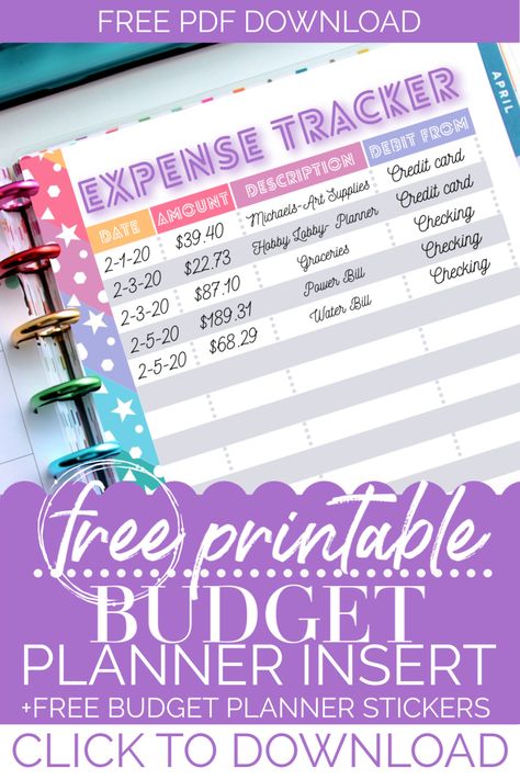 13 FREE Happy Planner Budget Printables to Whip Your Finances into Shape! - A Country Girl's Life Journaling Topics, Stickers Organization, Happy Planner Budget, Organisation Planner, Budget Notebook, Happy Planner Free Printable, Printable Budget Planner, Budget Binder Printables, Free Budget Printables