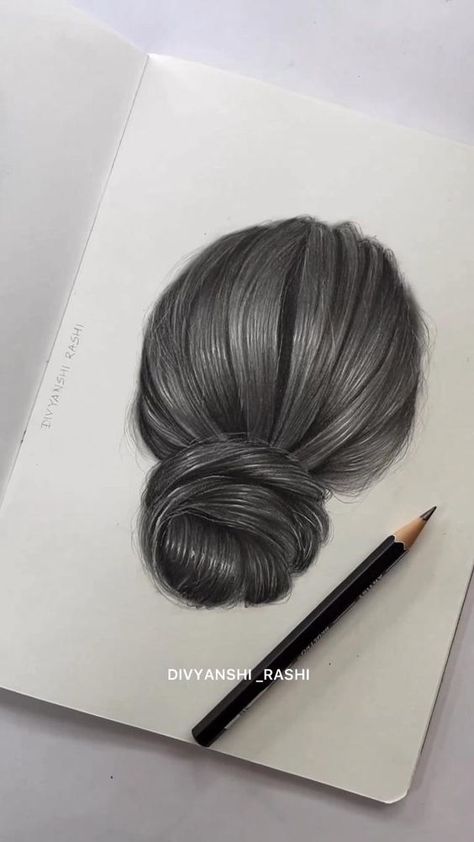 Realistic Hair Drawing, Face Art Drawing, Pencil Drawing Images, Pencil Drawings For Beginners, Pencil Drawing Tutorials, Pencil Sketch Images, Pastel Sec, Pencil Shading, Cool Pencil Drawings