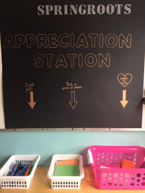 TeachersMag.com Appreciation Station, Morale Boosters, Staff Morale, Paper People, Childcare Center, Positive Notes, Early Learning, Childcare, Second Grade