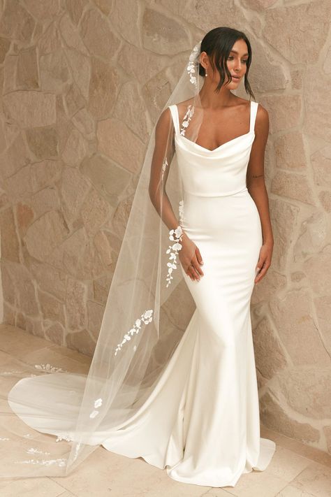 Modern bride dress