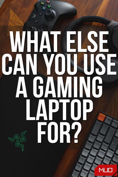 Gaming laptops are usually more expensive than regular work-oriented laptops. They also pack much better hardware that allows them to perform strenuous tasks in a jiffy. So, if you're looking to put your gaming laptop to some productive use, here are some ideas. #Gaming #Gamers #GamingLaptop #Laptop #Recommendations Laptop Recommendations, Make Your Own Game, Game Recommendations, Simple Notebook, Game Websites, Best Speakers, Gaming Tips, Xbox One Games, Ios Games