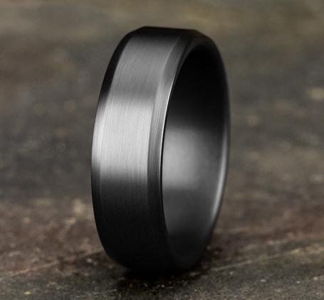 Mens Wedding Rings Black, Groom Wedding Band, Mens Silver Wedding Bands, Mens Wedding Rings Titanium, Mens Wedding Bands Black, Groom Ring, Black Wedding Band, Black Wedding Rings, Titanium Wedding Rings