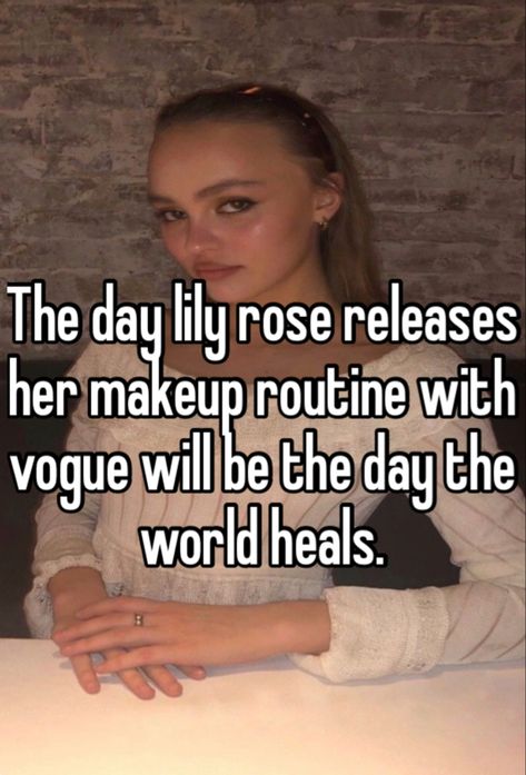 Lily Rose Depp Whisper, Good Luck Charlie, Rose Depp, Pretty When You Cry, Girl Boss Quotes, Boss Quotes, Lily Rose Depp, Lily Rose, School Motivation