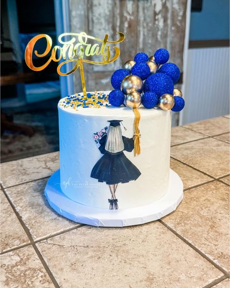 Closing out graduation weekend with Ms. Anna’s graduation cake. I have made so many cakes for this young girl…hard to believe she is headed to college now. Best wishes sweet girl!! #graduation #classof2024 #cake #hospitalityisourheritage #thepeeryhouse Graduation Cake For Girl, Girl Graduation Cake, Girl Graduation, Blue Graduation, Graduation Cake, African Fashion Ankara, Graduation Cakes, Girl Cakes, Best Wishes