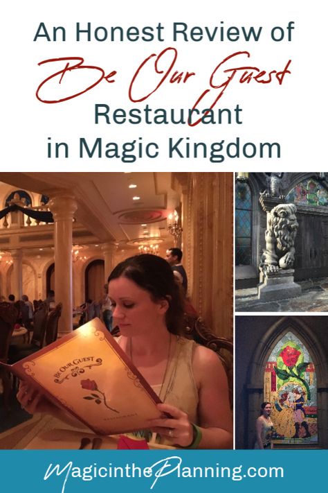 Magic Kingdom Dining, Be Our Guest Restaurant, Disney Vacation Planning, Be Our Guest, Disney Dining, Cursed Child Book, Children Book Cover, Restaurant Review, Disney Vacations