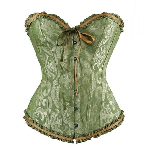 ComfyPro™ Waist Slimming Bodysuit (40% OFF) – Shapemewell Cinto Corset, Womens Corset Tops, Corset Steampunk, Green Corset, Floral Bustier, Waist Corset, Steampunk Corset, Plus Size Corset, Gothic Corset