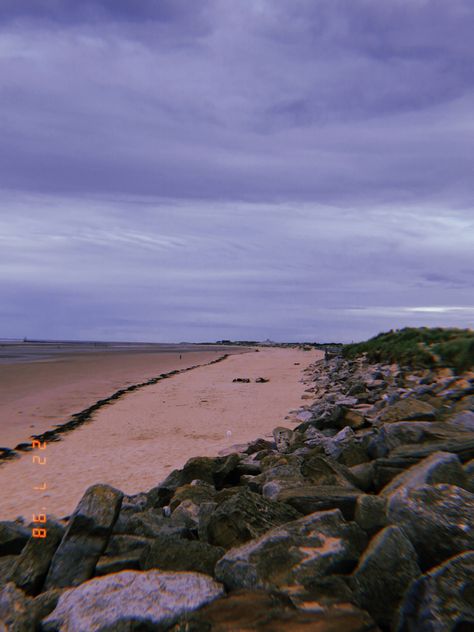 Uk Beaches Aesthetic, Crosby Beach Liverpool, Beach Boardwalk Aesthetic, Dock Aesthetic Lake, Rocky Beaches Aesthetic, Crosby Beach, Beach Walk, Beach Aesthetic, Uk Travel