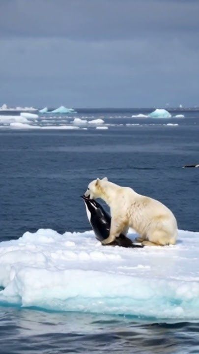 Massive polar bear hunts orca calf! Animal Interactions, Polar Bear Hunting, Polar Bear, Hunting, Animals